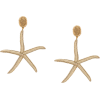 OSCAR DE LA RENTA starfish earrings - Uhani - 