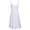 OUGES Women's Adjustable Spaghetti Strap Sleeveless Summer Beach Slip Dress - Dresses - $24.99 