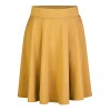 OUGES Women's Basic Stretchy Flared Casual Skater Skirt - Skirts - $19.99 