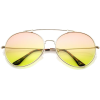 OVERSIZED AVIATORS - Sunglasses - 