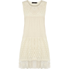 Oasis Dress Beige - sukienki - 