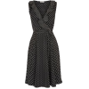 Oasis Mixed Spot Ruffle Wrap Dress - sukienki - 