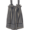 Ocean Dip striped crepe mini dress - Obleke - 