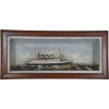 Ocean Liner shadowbox diorama early20thC - Przedmioty - 