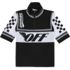 Off-White black cycling tee  - T恤 - 