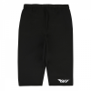 Off-White black stretch cycling shorts  - Spodnie - krótkie - 