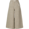 Off-white Cropped Wide Leg Jea - Pantaloni - $585.00  ~ 502.45€