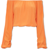 Off the Shoulder Split Sleeve Top - Košulje - kratke - $4.99  ~ 31,70kn