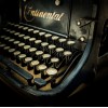 Old continental typewriter - Przedmioty - 