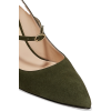Olive Green Heels - Klasyczne buty - 