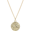 OliveMoonJewellery mermaid coin necklace - Naszyjniki - 