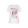 Olympia Le-Tan queen of hearts Tshirt - Shirts - kurz - 