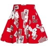 Olympia Le tan red cards skirt - Spudnice - 