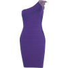 One Shoulder Embellished Band - Dresses - $135.00  ~ £102.60