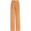 Orange Bamboo pants - Spodnie Capri - 