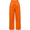Orange Cropped Pants - Pozostałe - 