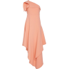 Orange Dress - Obleke - 