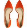Orange Heels - Klasyczne buty - 