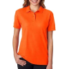 Orange Short Sleeve Polo Shirt - Рубашки - короткие - 