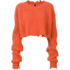Orange - Pullovers - 