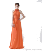 Orange evening gown (DH Gate) - Платья - 