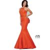 Orange evening gown (JVN) - Vestidos - 