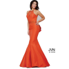 Orange evening gown (JVN) - Obleke - 