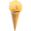 Orange ice cream - cibo - 