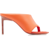 Orange mules - 经典鞋 - 