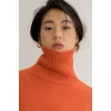 Orange pullover - 模特（真人） - 