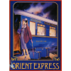 Orient express postcard - Ilustracije - 