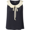 Orla Kiely Silk Crepe Colour Block top - Camisas sem manga - 