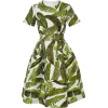 Oscar De La Renta- Banana Leaf Dress - Dresses - 