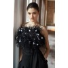 Oscar De La Renta Feather Detailed Sleev - Majice bez rukava - 