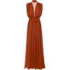 Oscar De La Renta Gathered Silk Chiffon - Dresses - 