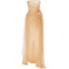 Oscar de la Renta Embroidered Tulle Bust - Dresses - 
