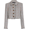 Oscar de la Renta Frilled Tweed Jacket - Jacket - coats - 