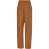 Oscar de la Renta High-Waist Cotton Tail - Capri hlače - 