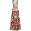 Oscar de la Renta Printed Silk Gown - ワンピース・ドレス - 