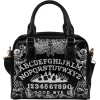 Ouija Black Handbag with Straps - Hand bag - $47.99 