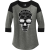 #Ouija #Skull 3/4-Sleeve #Raglan - 长袖衫/女式衬衫 - $50.00  ~ ¥335.02