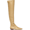 Over-The-Knee Leather Boots - Botas - 