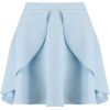 Overlayer Skater Mini Skirt - Spudnice - 