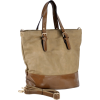 Oversized Top Double Handle Tall Office Tote Shopping Hobo Handbag Purse Satchel Daybag Shoulder Bag Taupe - 手提包 - $39.50  ~ ¥264.66