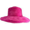 Oversized Hot Pink Mink Fur Brimmed Hat - Uncategorized - $2.25  ~ 1.93€