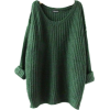 Oversized Pullover Sweater - Pullover - 