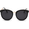 Oversized Round Sunglasses Retro - サングラス - 