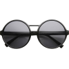 Oversized Round Sunglasses - Sonnenbrillen - 