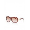 Oversized Sunglasses with Metallic Arm Detail - Sunglasses - $6.99 