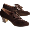 Oxford Shoes 1930s heels - Классическая обувь - 